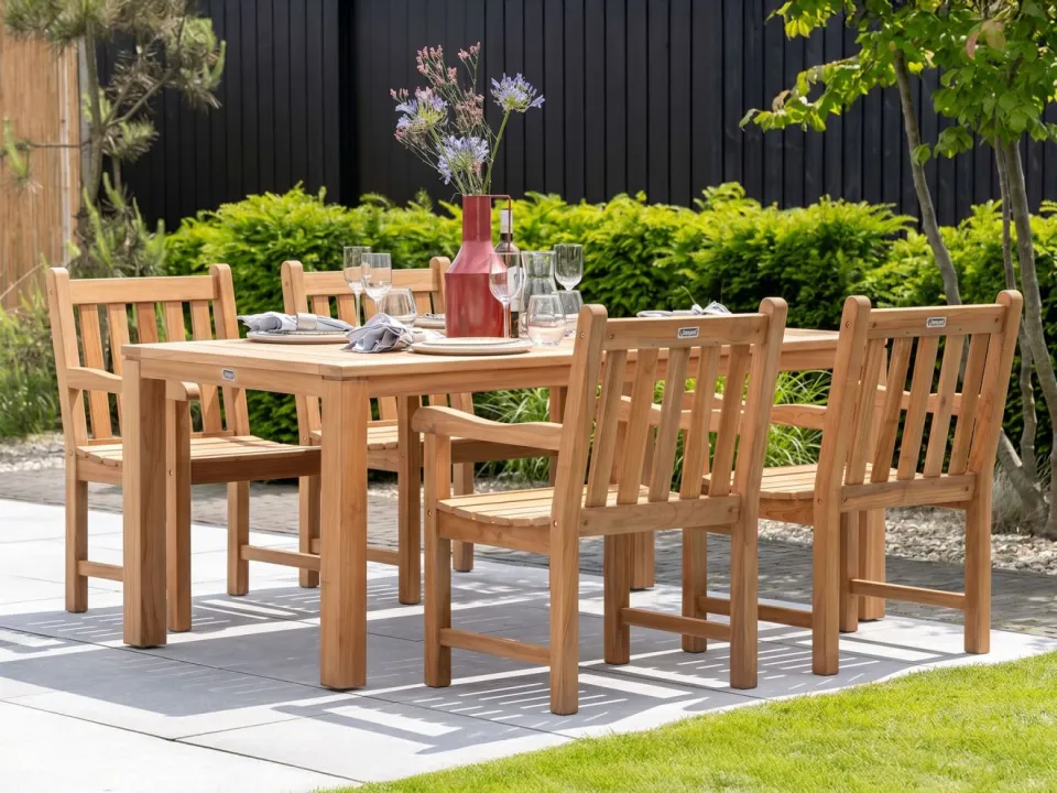 Sunyard Furniture Sunyard Wales dining tuinstoel bruin, foto 3