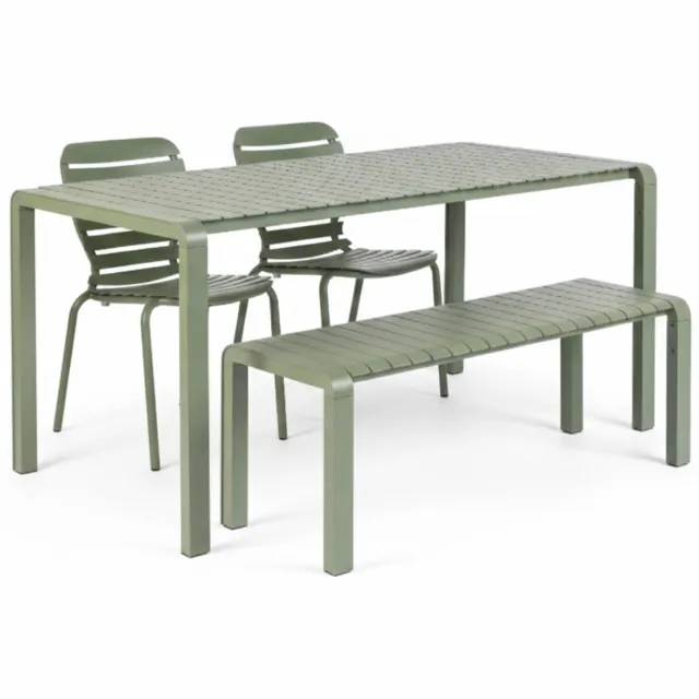 Zuiver Vondel diningset groen
