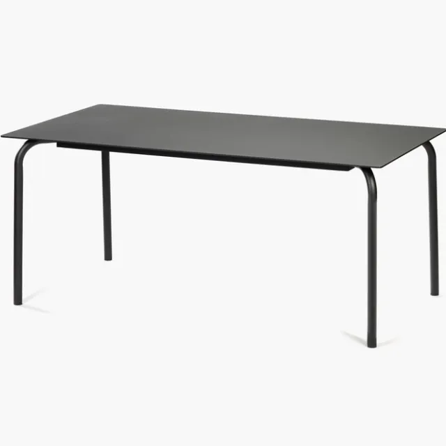 Serax Vincent Van Duysen August tuin tafel 170x90cm H73.5cm zwart