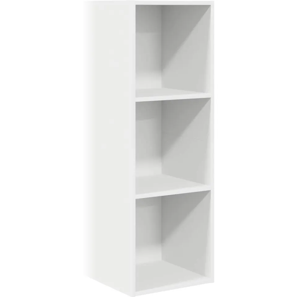 vidaXL Tv-wandmeubel 37x37x107 cm bewerkt hout wit