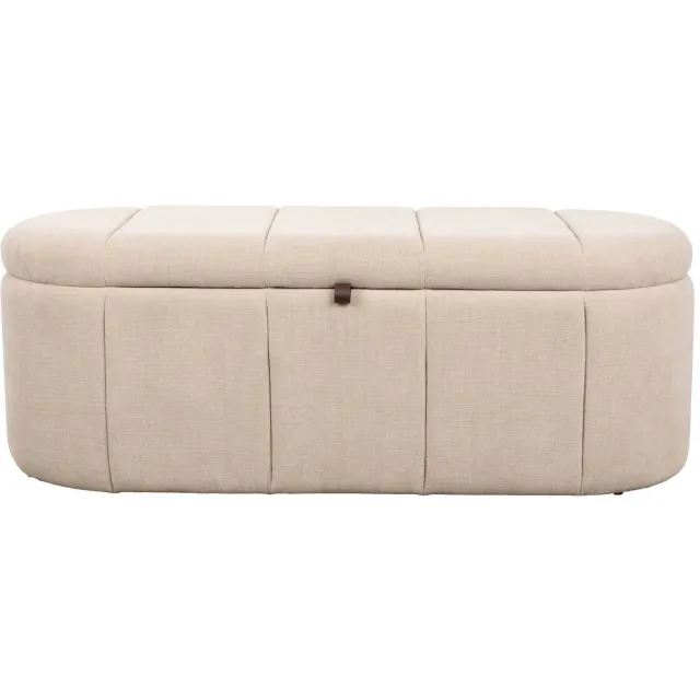 Zuiver Puffy opbergbank beige