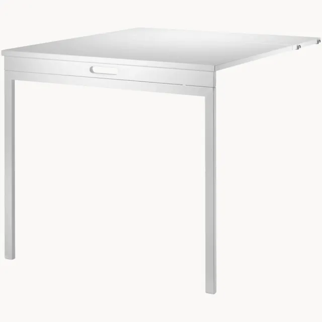 String Furniture Inklapbare tafel String System, B 78 x D 30 cm Wit