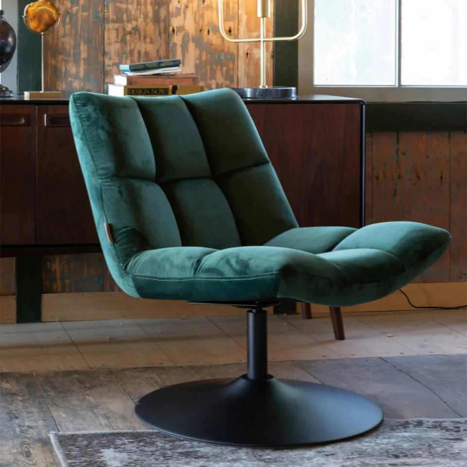 Dutchbone fauteuil Bar Lounge groen, foto 5