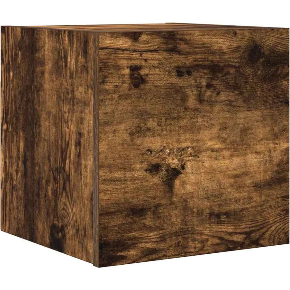 vidaXL Tv-wandmeubel 30,5x30x30 cm gerookt eikenkleurig, foto 3