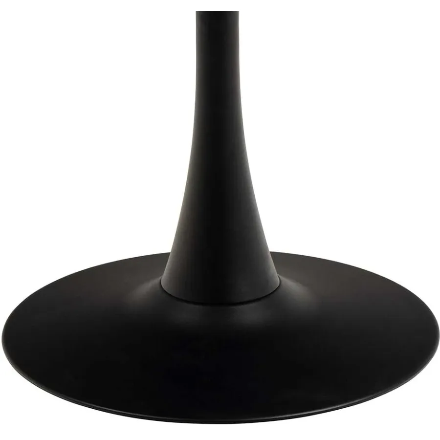 Lisomme Marly ronde eettafel keramiek zwart - Ø90x75 cm, foto 3