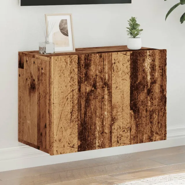 vidaXL Tv-meubel wandgemonteerd 60x30x41 cm oud houtkleurig bruin, foto 2