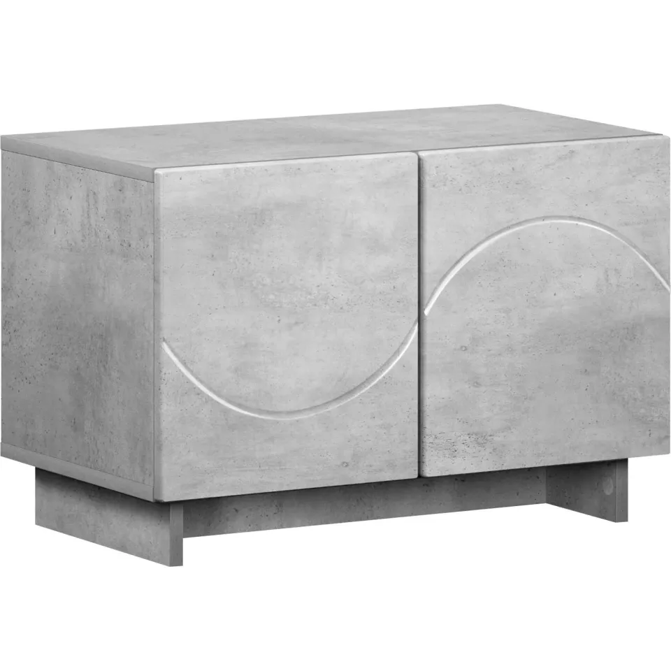 vidaXL tv-meubel 60 x 34.5 x 40 cm Betongrijs Bewerkt hout grijs, foto 3