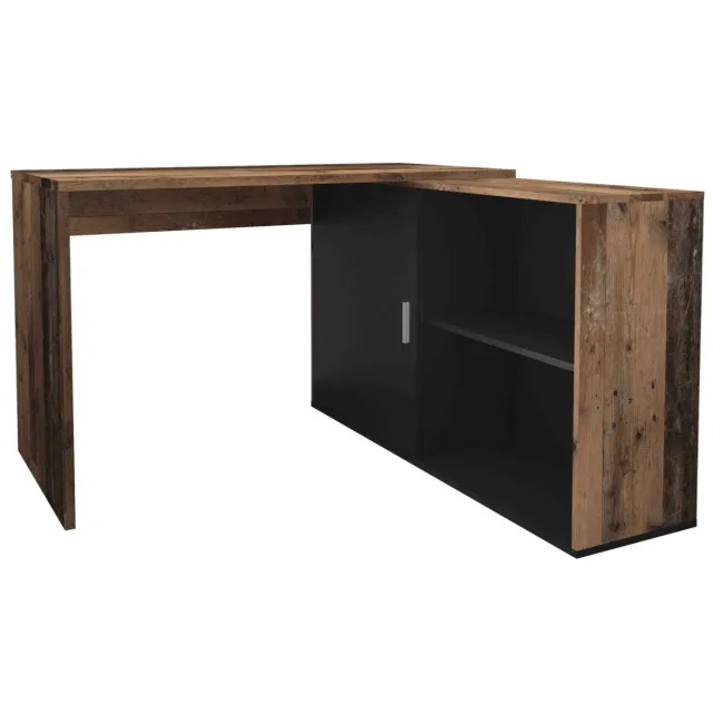 Bureau Rafaël Vintage-Zwart Bruin | Zwart