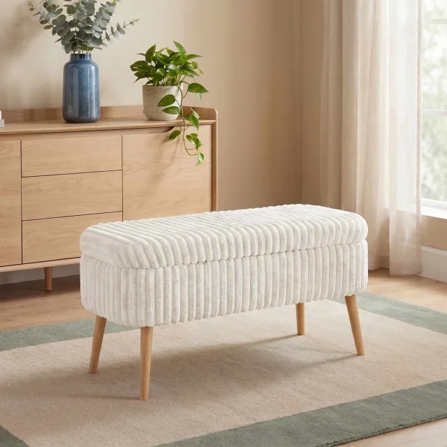 Skye Decor Pouffe – Toscano Cream
