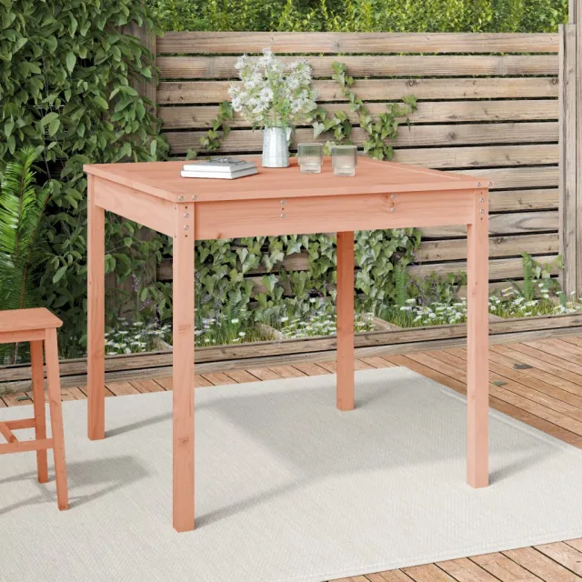 vidaXL Tuintafel 82,5x82,5x76 cm massief douglashout Bruin