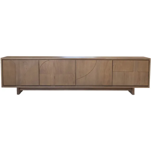 DÉJA Living Tv-meubel Otin - Bruin Hout - 200x40x50cm