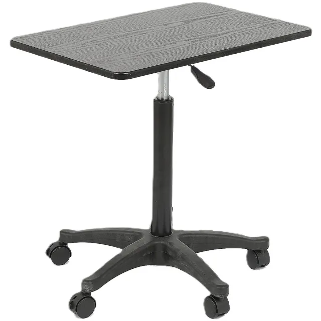 Ceruzo bijzettafel –Laptoptafel- Hoogte Verstelbaar - Gasveer - Zwart