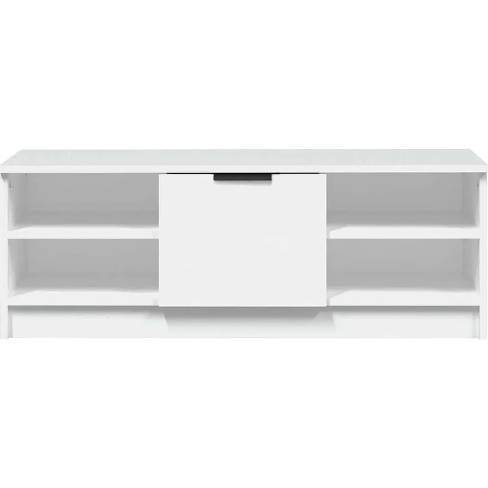 vidaXL Tv-meubel 102x35,5x36,5 cm bewerkt hout wit, foto 4