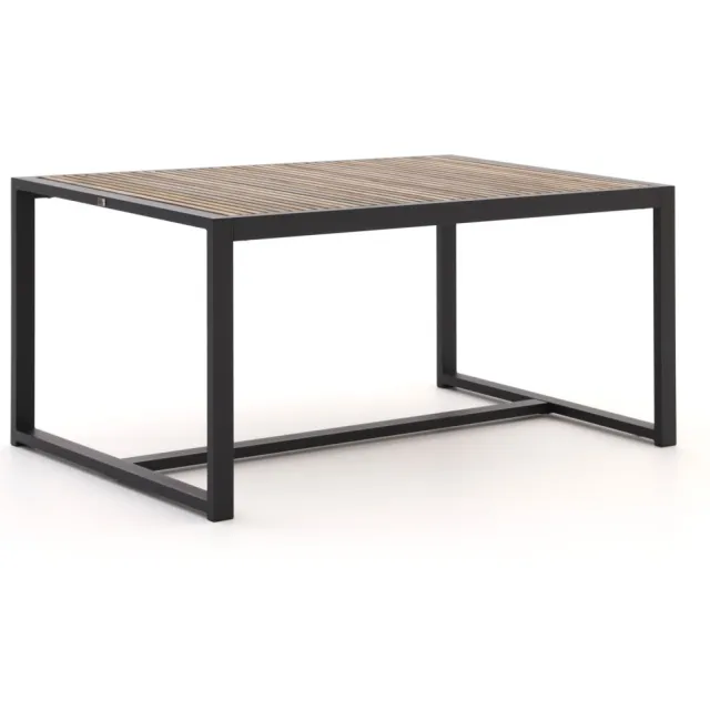 Bellagio tuinmeubelen Bellagio Cadora dining tuintafel 160x100x75cm grijs, foto 2