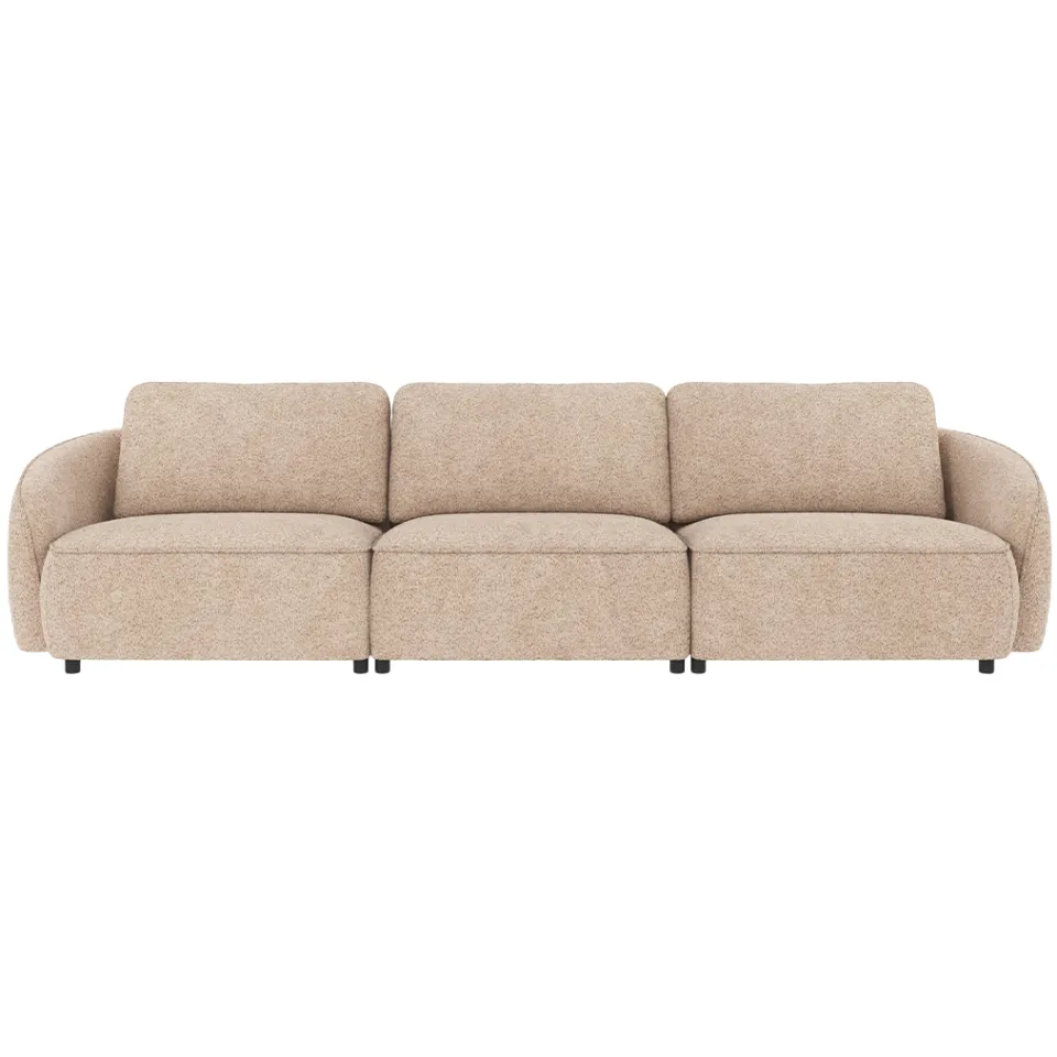Rowico Home Norris gestoffeerde 4 zitsbank beige - 319 cm, foto 3