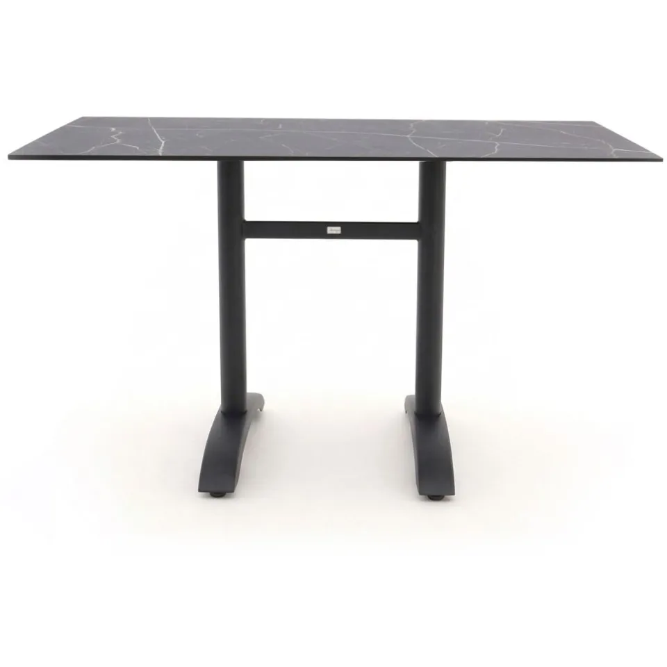 Bellagio tuinmeubelen Bellagio Lisio tuintafel 140x80x73cm Grijs