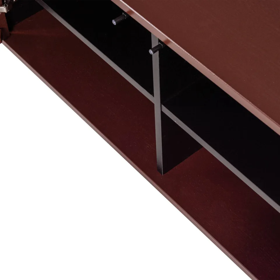 WOOOD New Gravure tv-meubel bordeauxrood, foto 5
