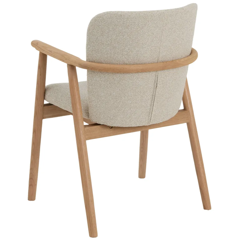NOUS Living Alien eetkamerstoel beige, foto 4