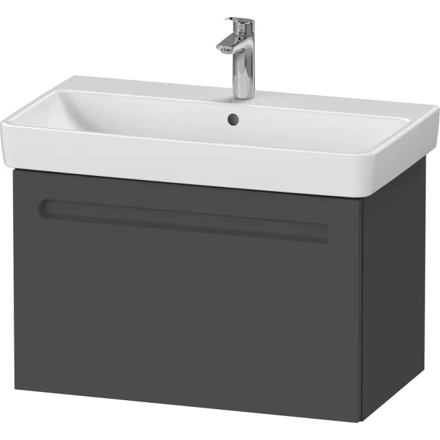 Duravit No.1 wastafelkast met 1 lade grafiet