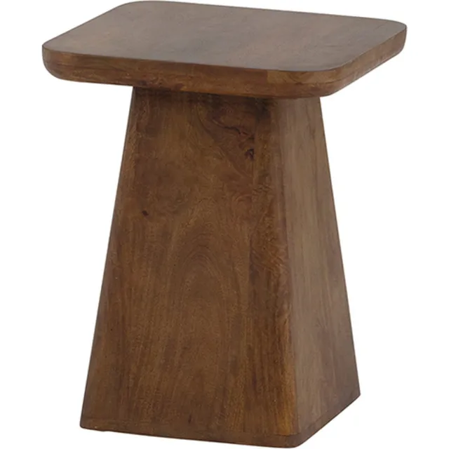 MySons Salontafel Stockholm vierkant mangohout 40x40 cm - walnoot Bruin