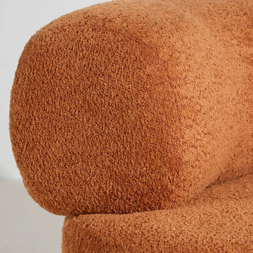 NOUS Living fauteuil Rosa oranje, foto 5