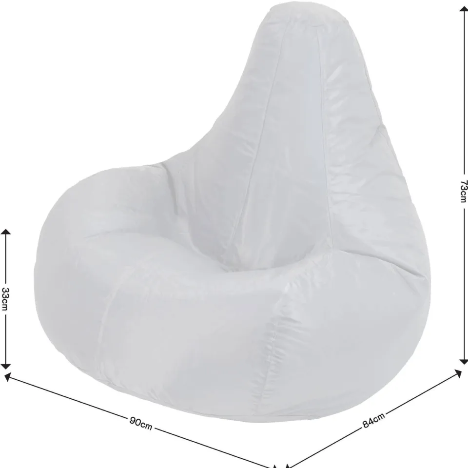 iCON Zitzak Fauteuil Dalton marineblauw, foto 3