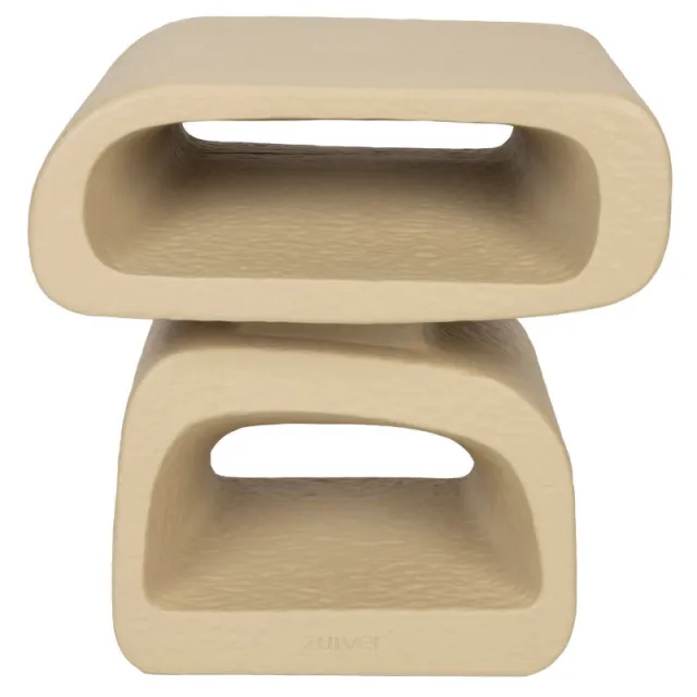 Zuiver Eddy bijzettafel beige