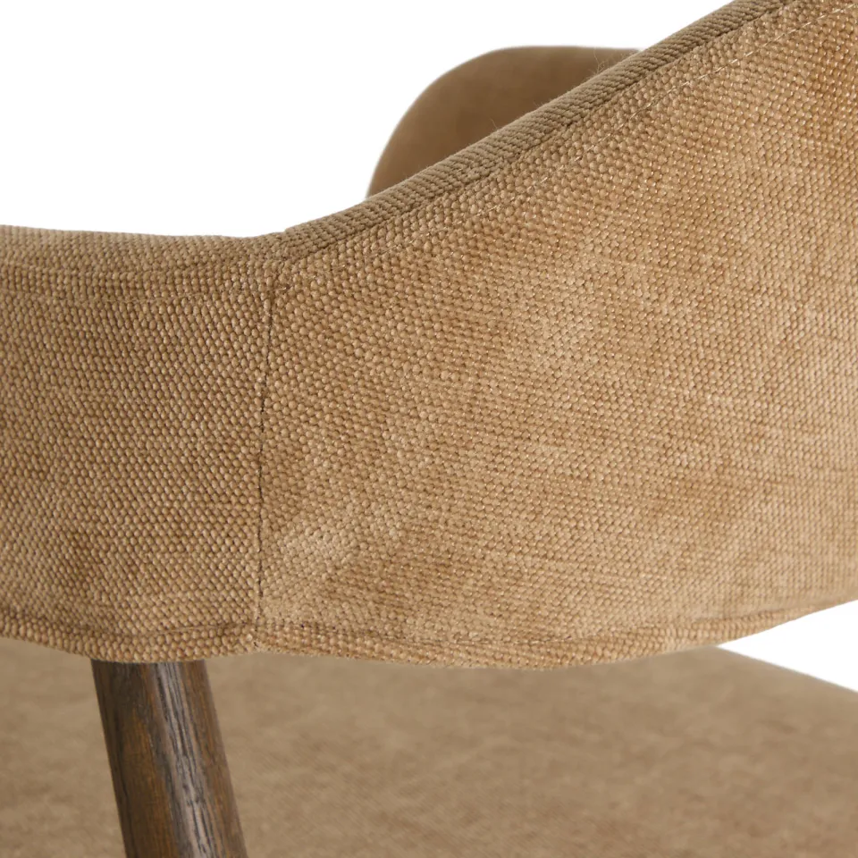 NOUS Living eetkamerstoel Myra beige, foto 5