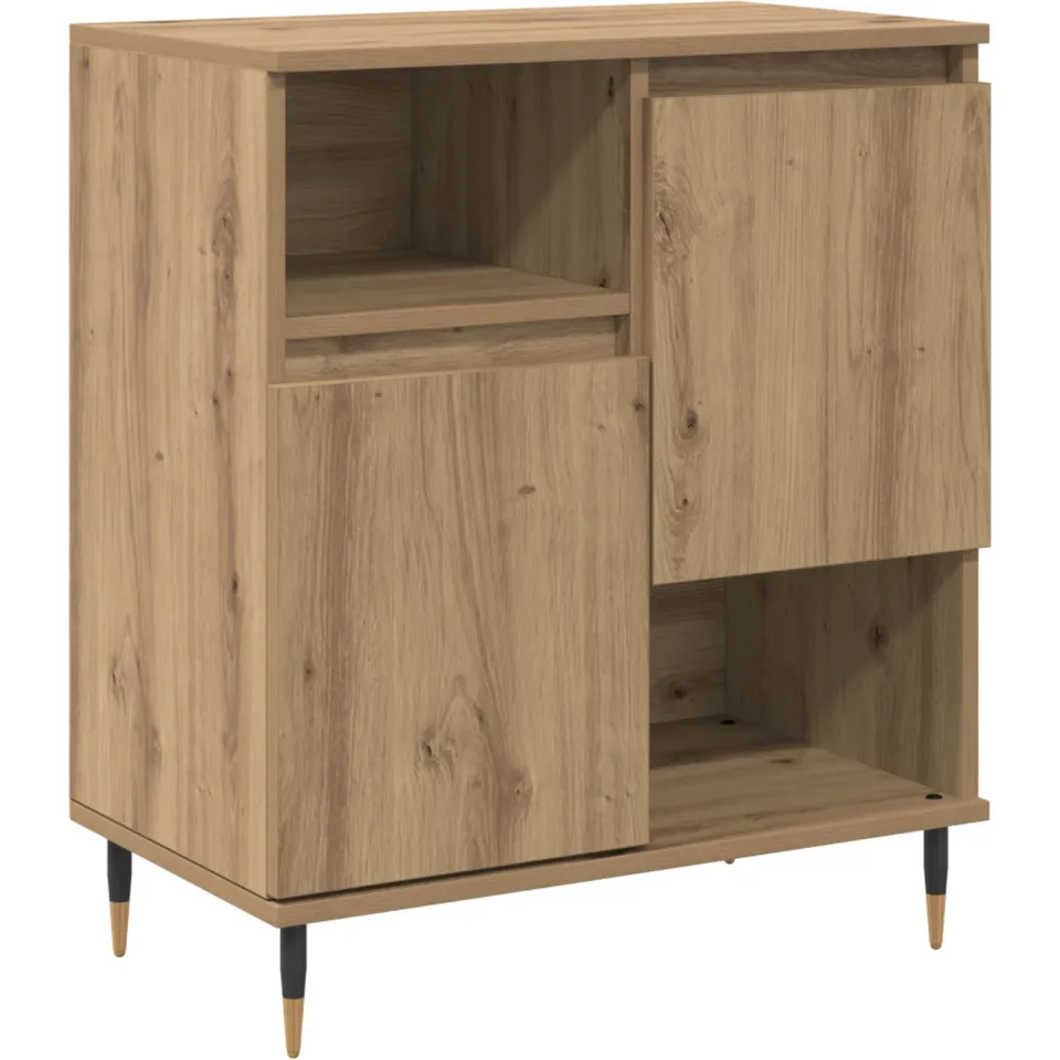 vidaXL Dressoir Artisan Eiken 60 x 35 x 70 cm, foto 3