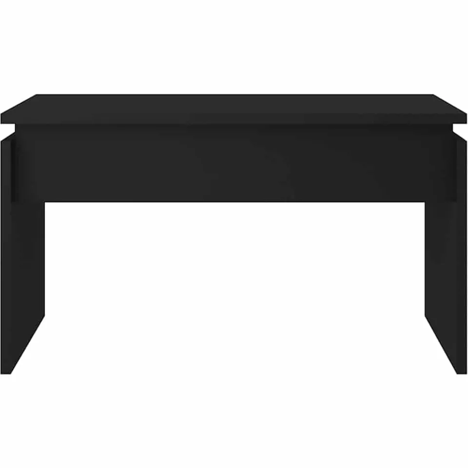 vidaXL Salontafel 68x50x38 cm bewerkt hout zwart, foto 5