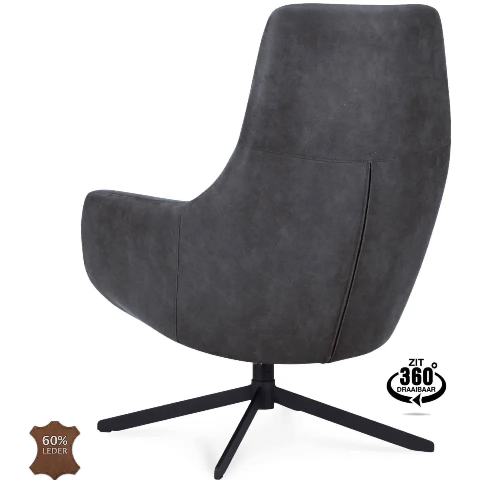 Wehkamp Home fauteuil antraciet, foto 3