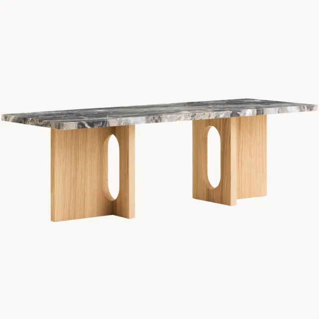 Audo Copenhagen Marmeren salontafel Androgyne Grijs