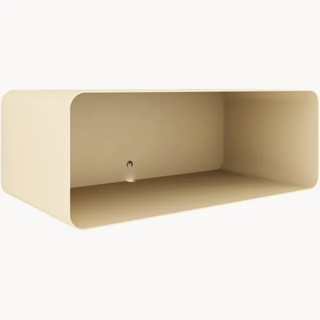 Metallbude Wandnachtkastje Nelio Beige