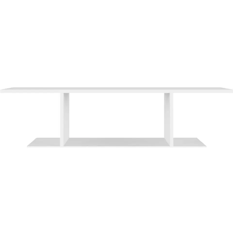 vidaXL Tv-wandmeubel 103x30x26,5 cm wit