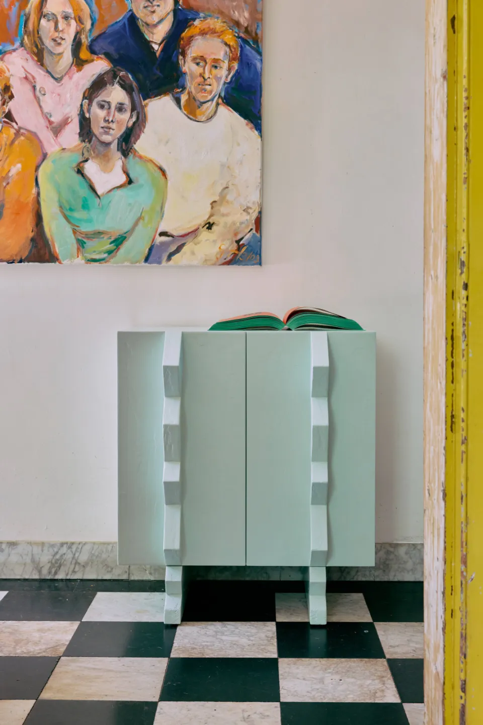 HKLIVING Forma dressoir ijsblauw ice blue, foto 4