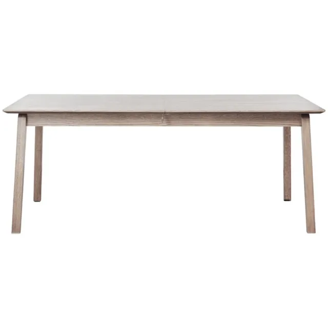 Giga Living Giga Meubel Eettafel Bari - Licht Eikenhout - 290x95x75cm Wit