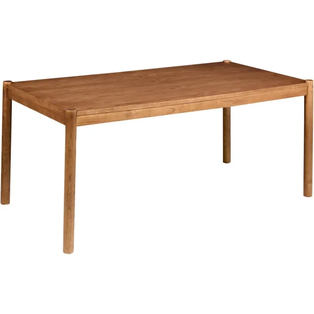 Beliani FONDIS - Eettafel - Donker eikenhout - 180 x 90 cm - MDF Bruin