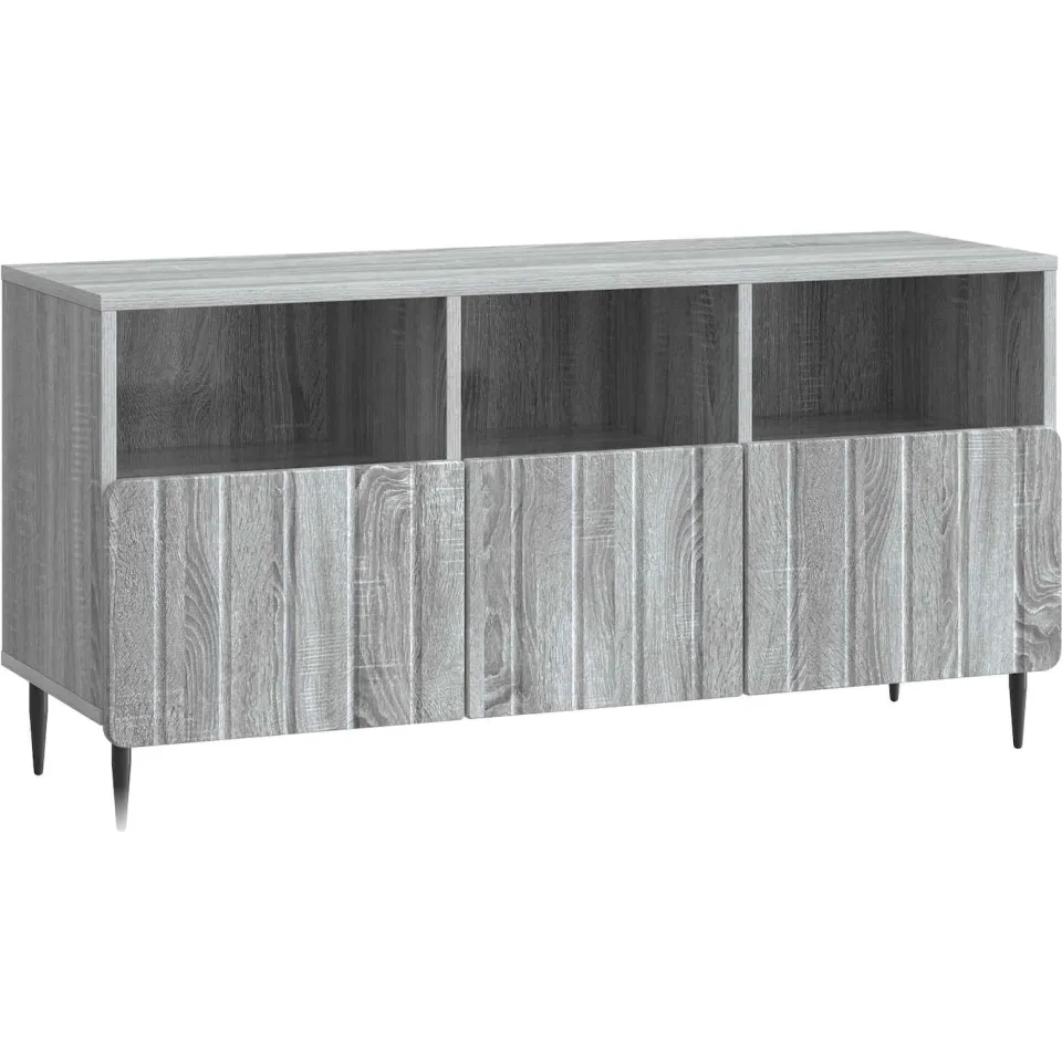 vidaXL TV-kast met lade Grijs sonoma 102 x 34,5 x 50 cm Bewerkt hout