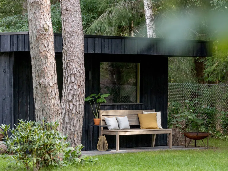 ROUGH Furniture ROUGH-S dining tuinbank 190x45cm bruin, foto 4