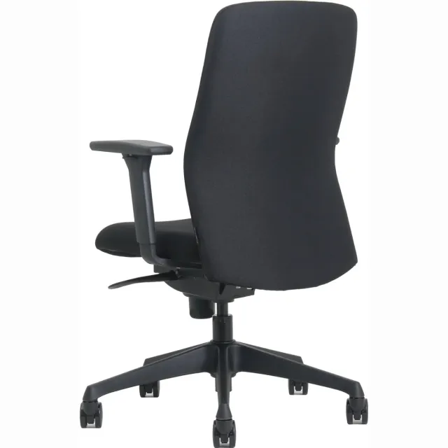 Euroseats Vigo Bureaustoel Zwart 002 NEN EN 1335 Norm en wordt GEMONTEERD GELEVERD!