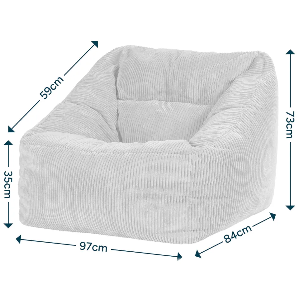 iCON Zitzak Fauteuil Natalia beige, foto 3