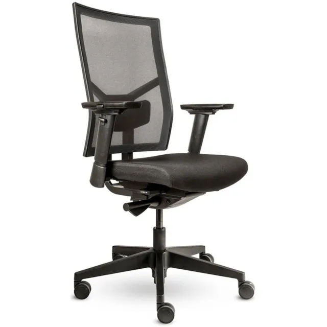 Junna Bureaustoel Junna Business Netwave - (N)EN-1335 Zwart