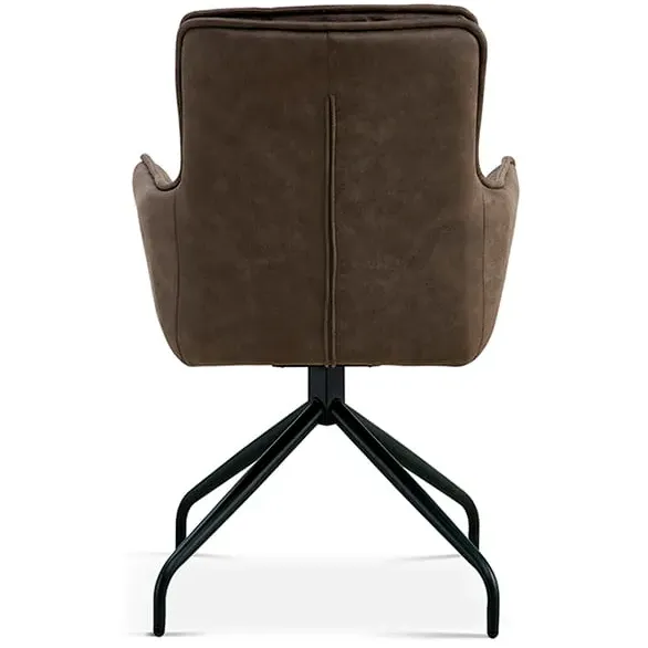 armstoel Gent bruin, foto 4