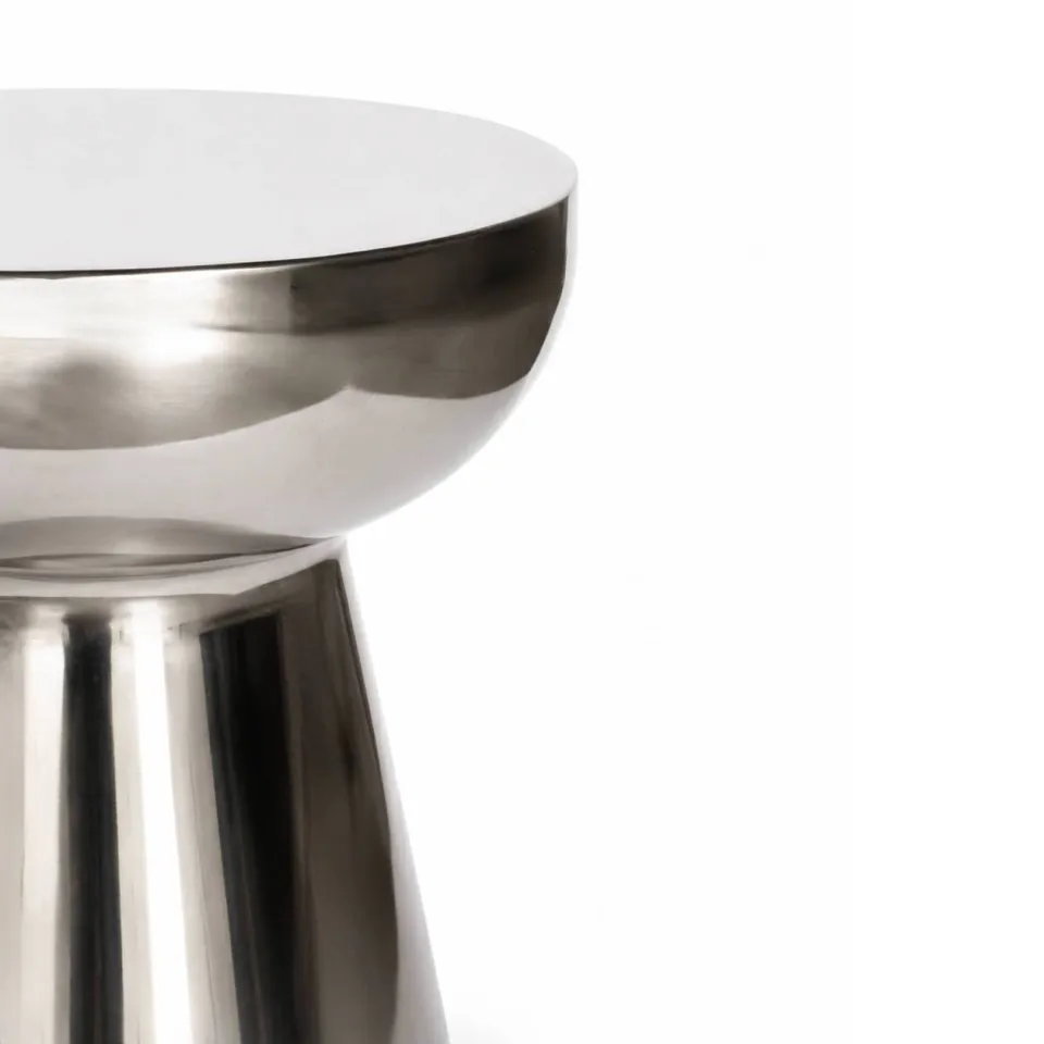 NOUS Living Nuka bijzettafel zilver, foto 4