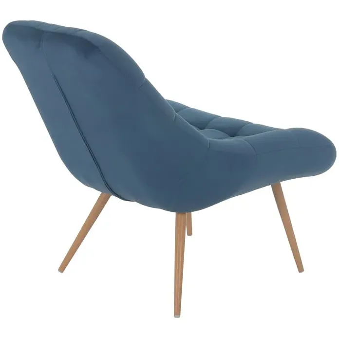 Fauteuil Louis blauw, foto 4