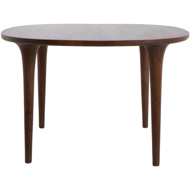 Light & Living Eettafel ZALE - Ø120x76 cm - Bruin