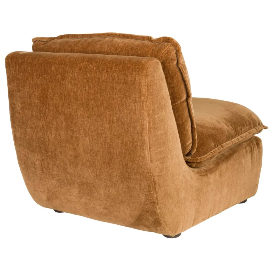 Dutchbone Radley Fauteuil Cognac Bruin, foto 4