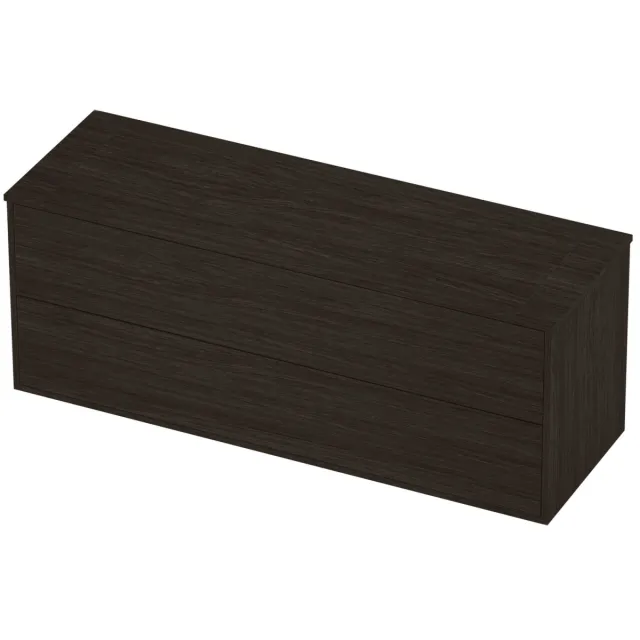 Proline Deck Badmeubelset Voor Grepen Symmetrisch Kader 140x46x54 cm Mokka Oak Eiken