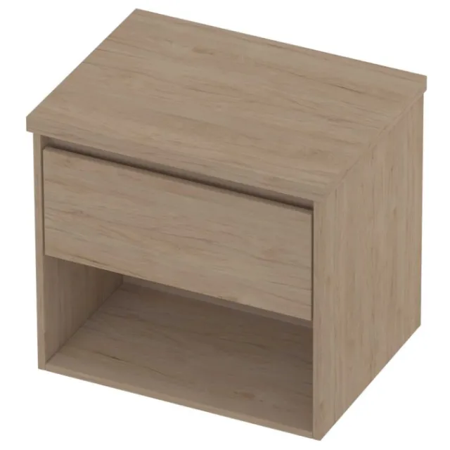 Proline Deck Badmeubelset Met Schap 60x46x55 cm Ideal Oak Eiken