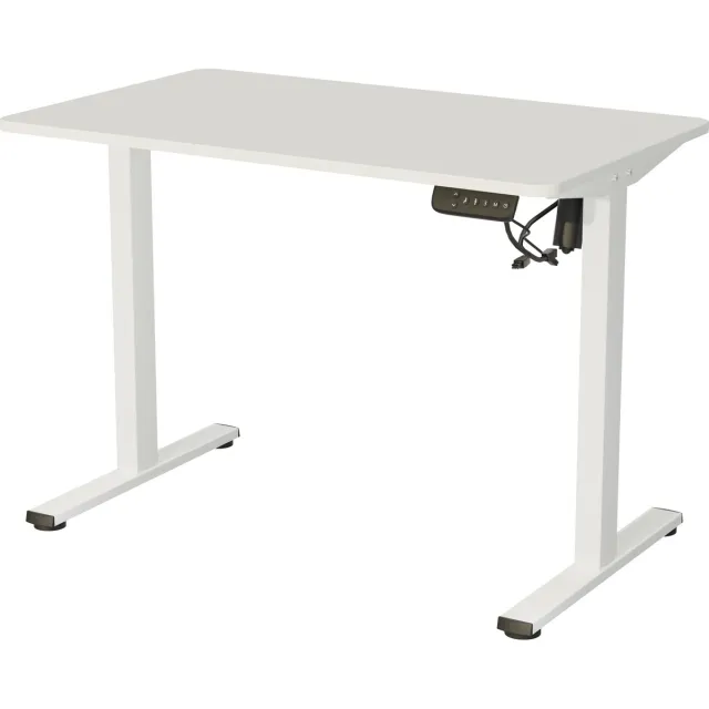 Vestland Zit-Sta Bureau Elektrisch In Hoogte Verstelbaar - 100 x 60 CM - Geheugenfunctie - Wit